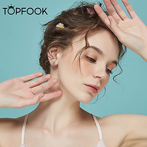 Moissanite Stud Earrings for Women,Sterling Silver 925 Earrings Jewelry Engagement Gifts for Women Men