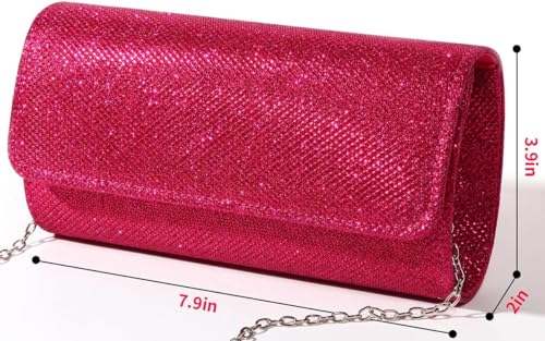 Evening Bag Clutch Purses for Women Ladies Sparkling Party Handbag Wedding Bag