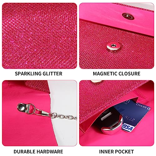 Evening Bag Clutch Purses for Women Ladies Sparkling Party Handbag Wedding Bag