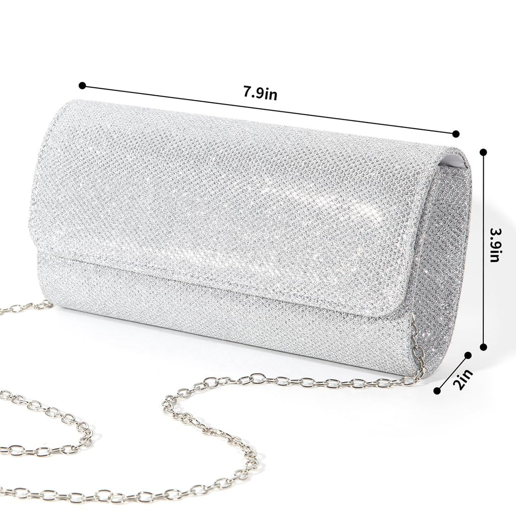 Evening Bag Clutch Purses for Women Ladies Sparkling Party Handbag Wedding Bag