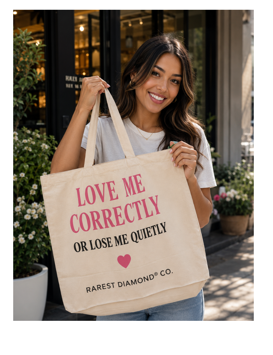 <p>Love yourself.<br/><em>Choose rare.</em></p>