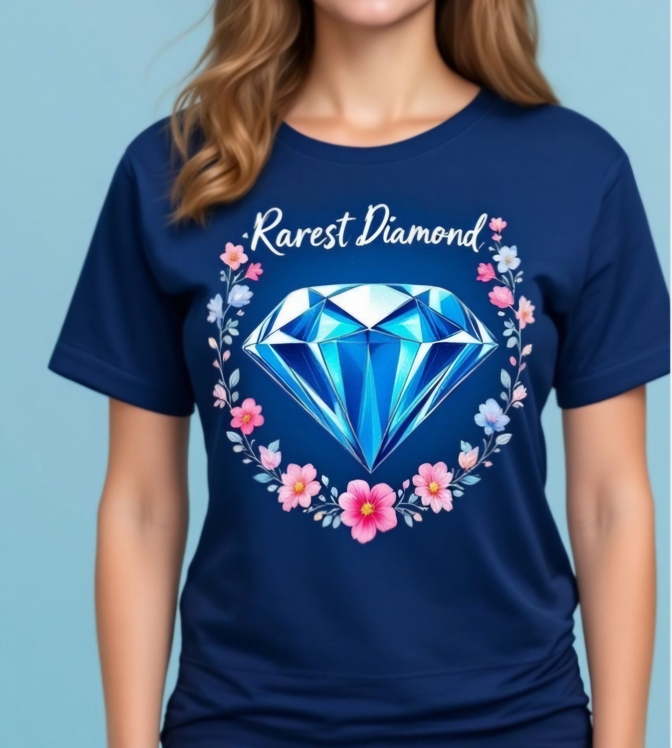Diamonds & Flowers Tee 💎 💐