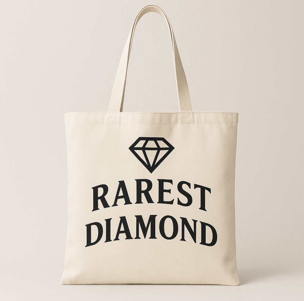 Rarest Diamond Canvas Tote Bag