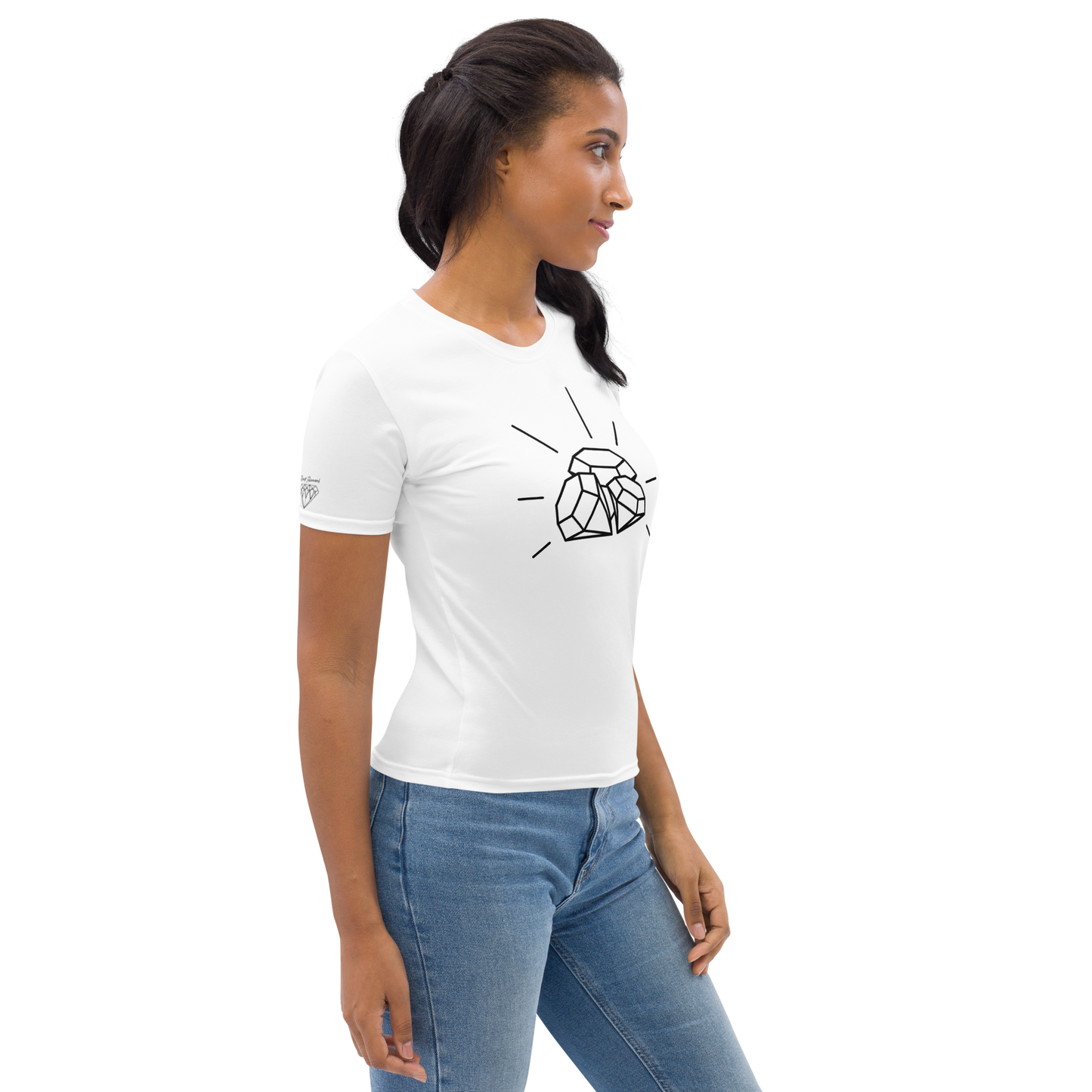 Designer Brand Rarest Diamond Women's T-shirt