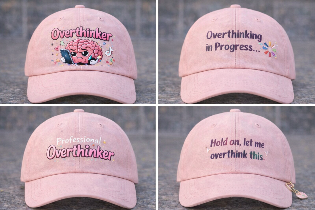 Overthinker™ Classic Hat-4 Pack DM to request single packs