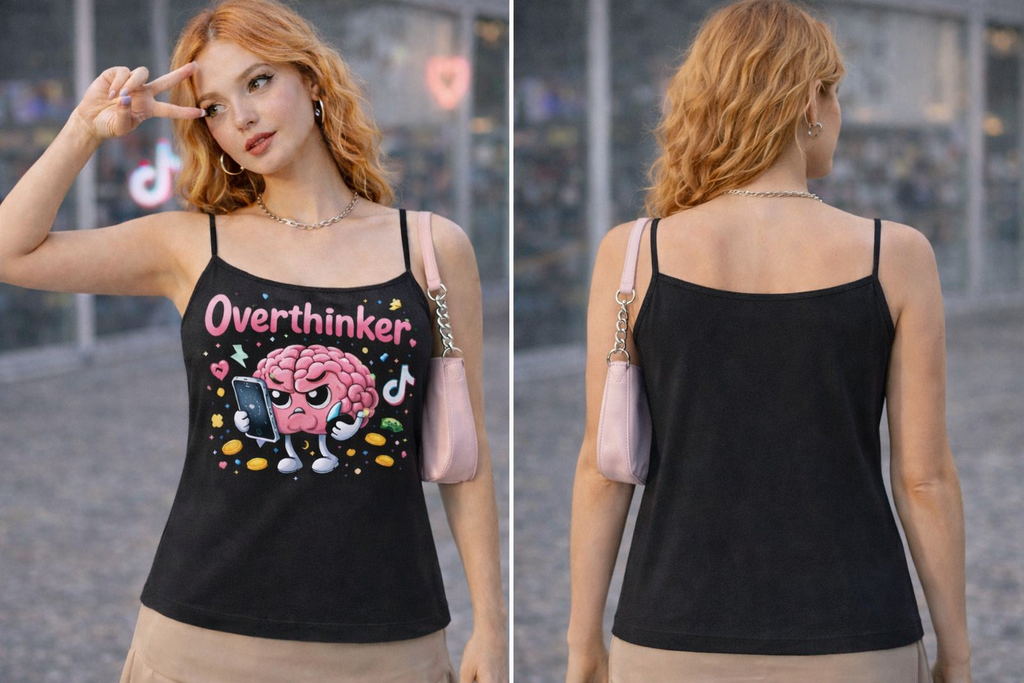 VIRAL TEE: Overthinker™ Regular-Fit Tank Top **New Drop**