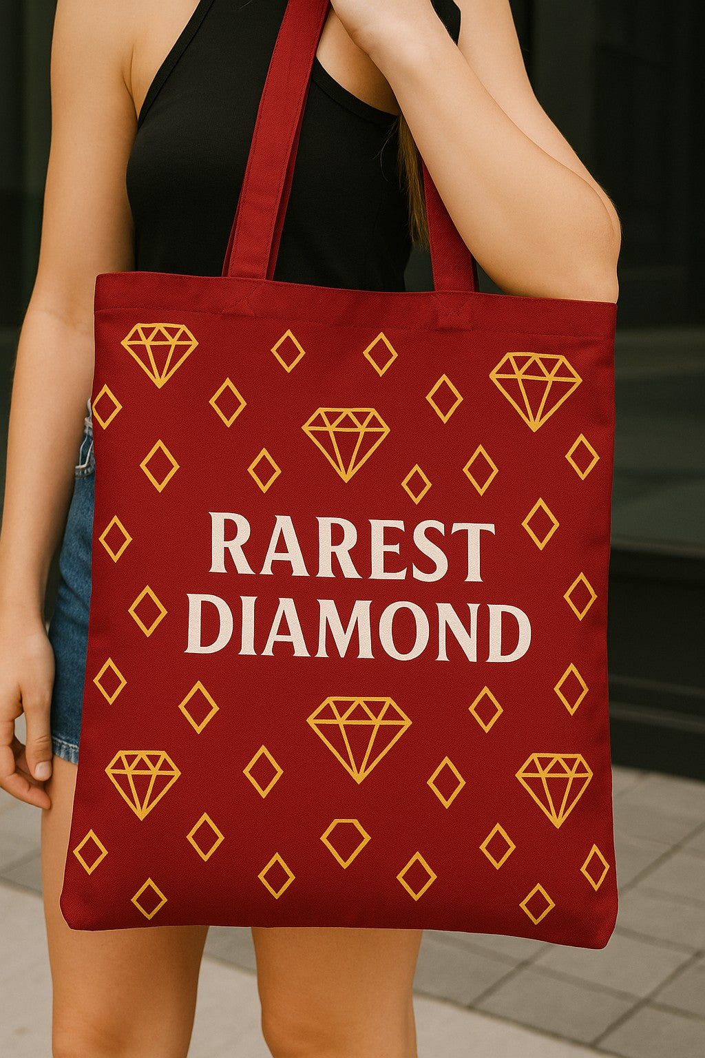 Rarest Diamond® Signature Canvas Tote