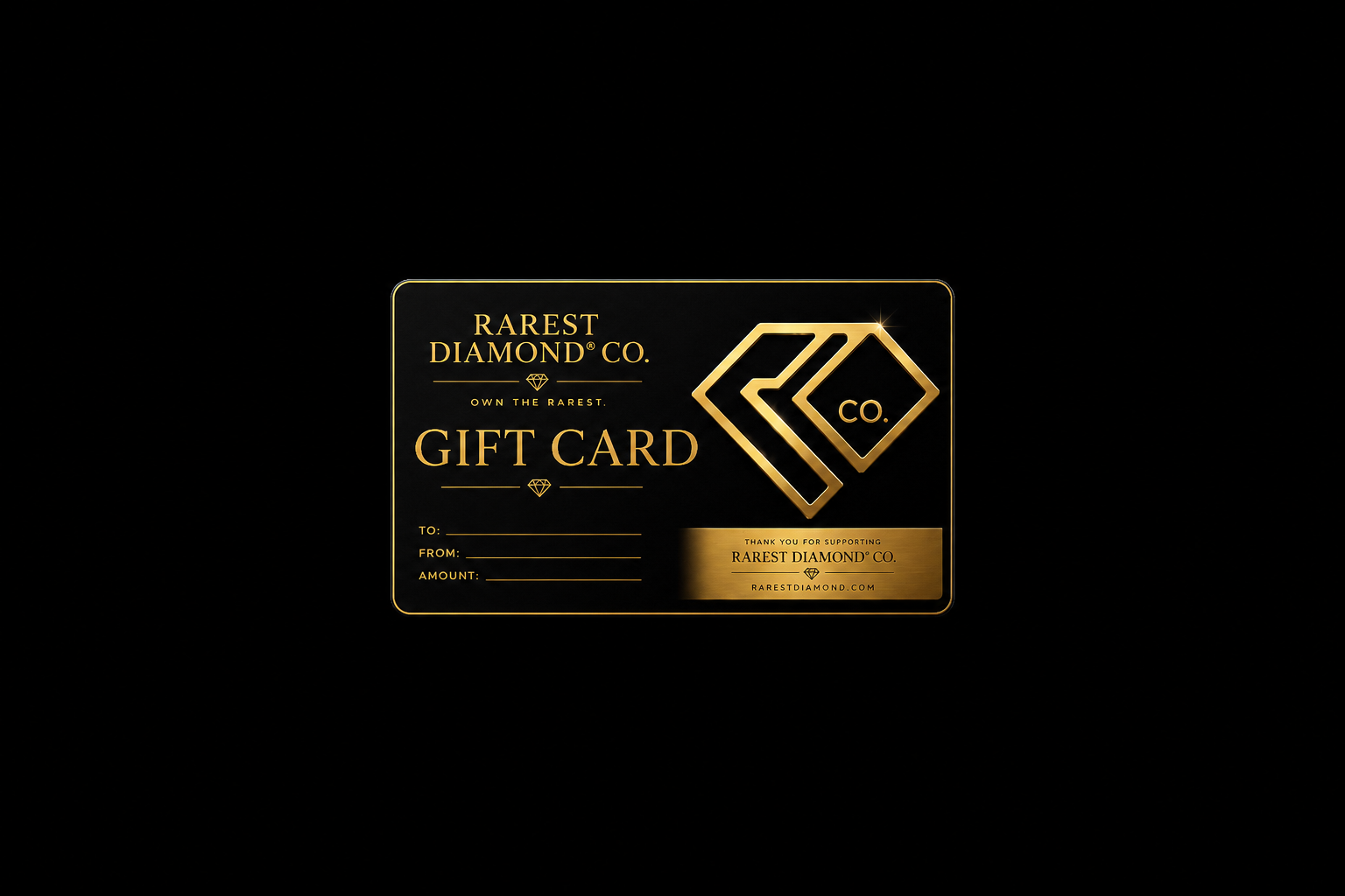 RAREST DIAMOND® CO. Digital Gift Card