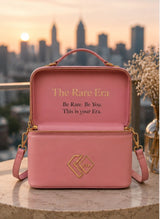 Rarest Diamond® Co. The Rare Era Crossbody Box Bag – Pink
