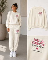 Love Me Correctly™ Jogging Set