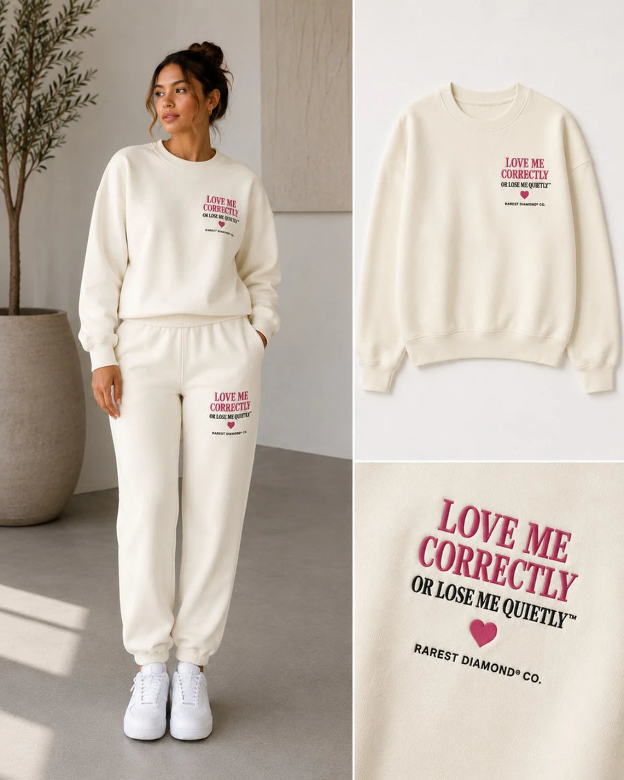 Love Me Correctly Jogging Set