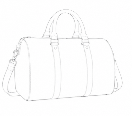Rarest Diamond Co. Exclusive Design Boston Bag —Tiktok Special Order