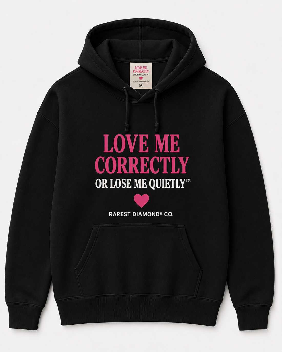 Cream Diamond Fleece Hoodie