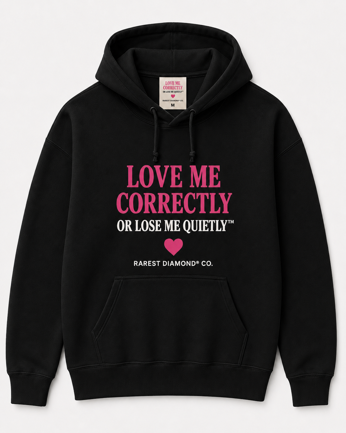 Cream Diamond Fleece Hoodie