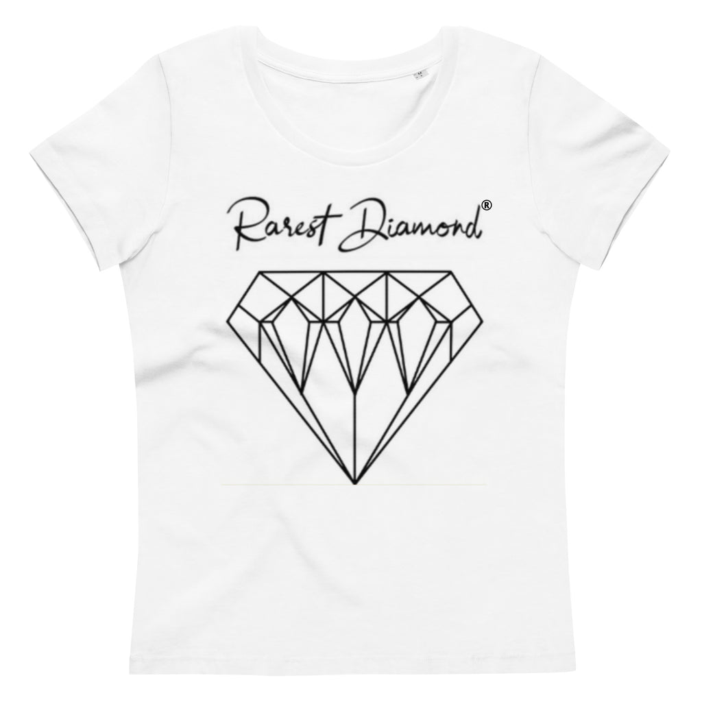 Women's Fitted Eco White Diamond Tee II