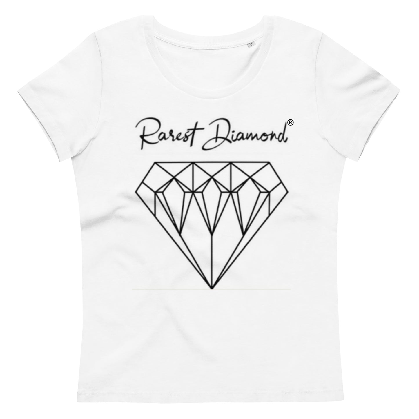 Women's Fitted Eco White Diamond Tee II