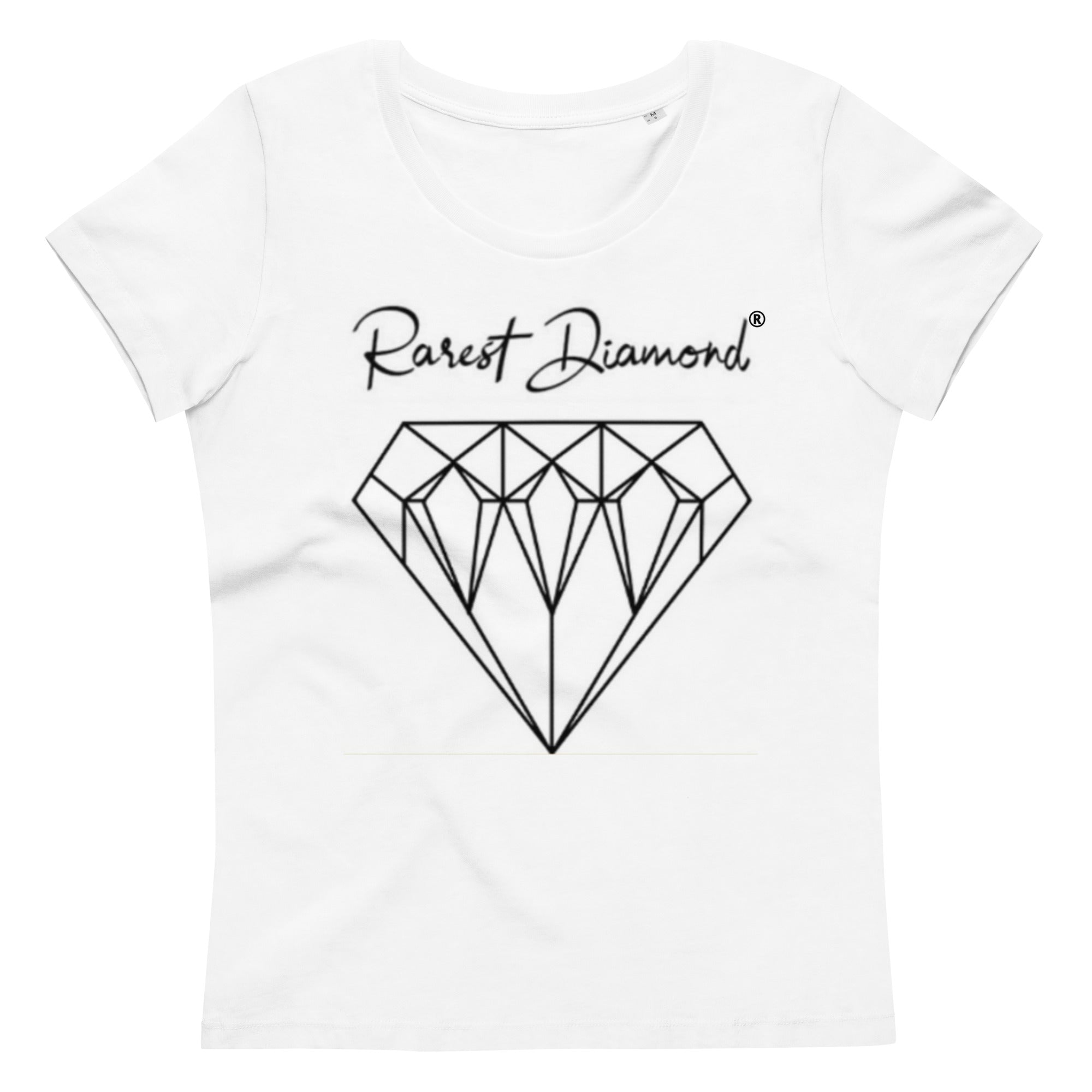Women's Fitted Eco White Diamond Tee II