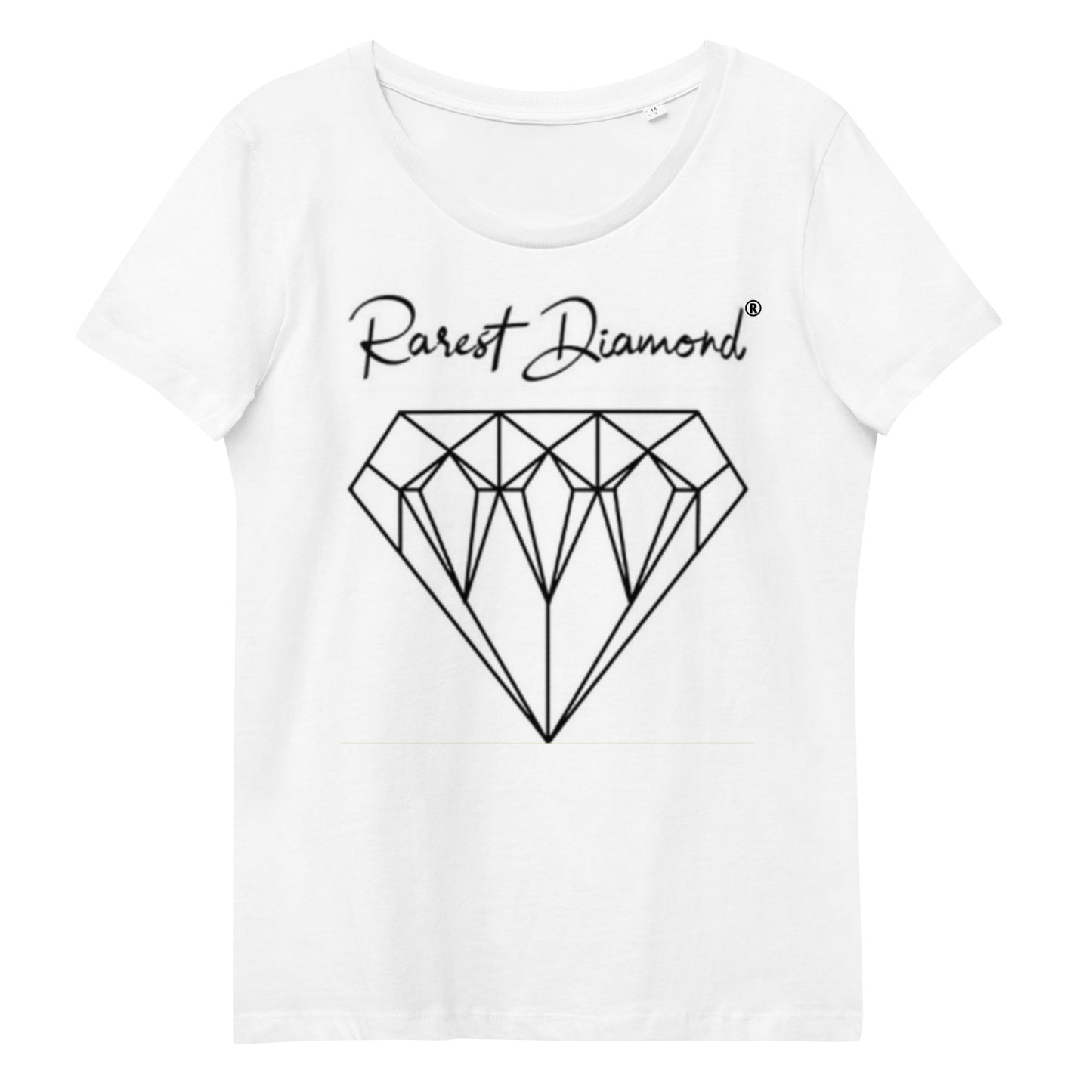 Women's Fitted Eco White Diamond Tee II